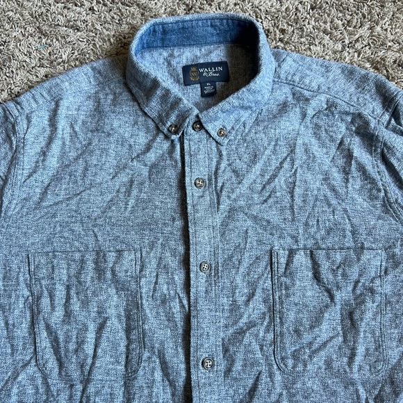 Wallin & Bros Button Down Shirt XL Flannel - Picture 1 of 6